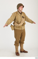  Photo Man in USA uniform WW 1 